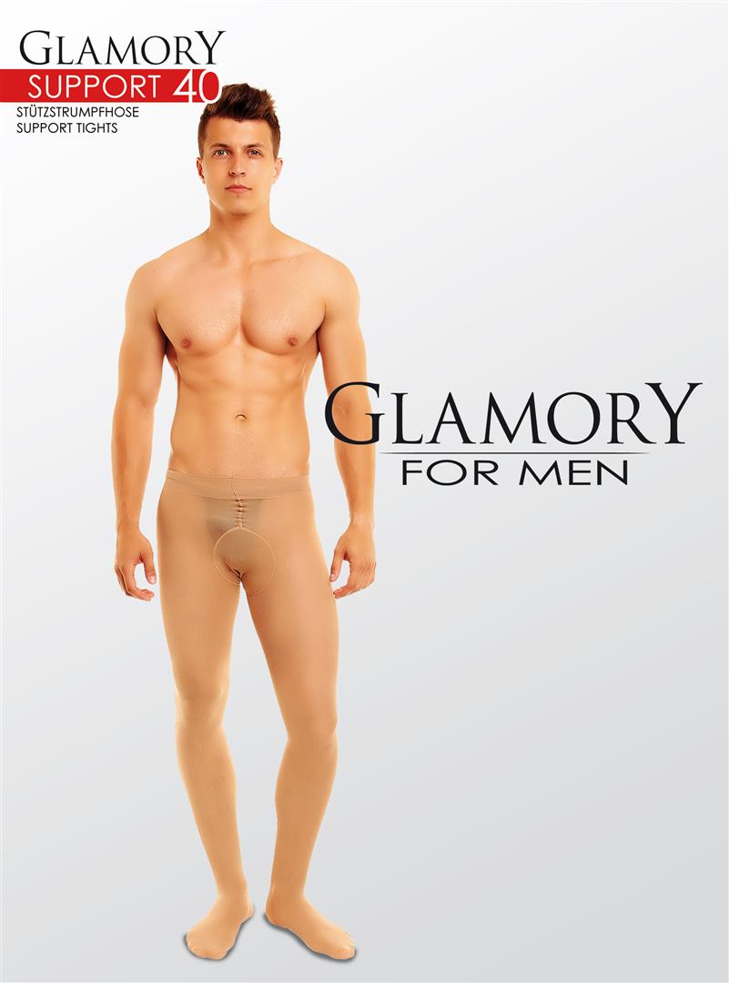 Glamory for Men Support 40 Sheer Tights